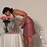 Joanna Frueh, <em>The Performance of Pink</em>, 2004<br />Photo from video by Jeff Griffin